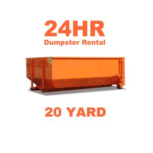 24 hour dumpster service - 1 day rental